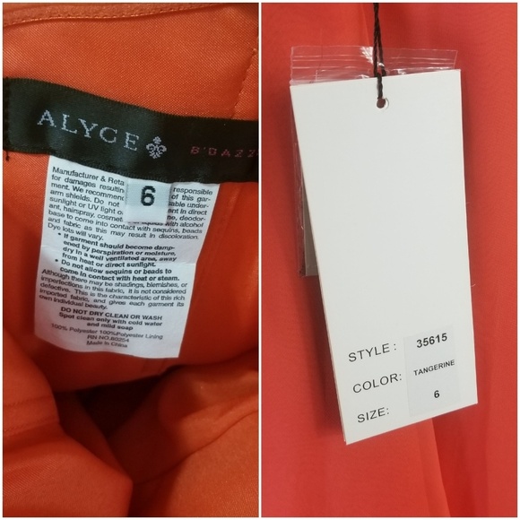 ALYCE PARIS Strapless Hi Low Formal Dress - Picture 6 of 8